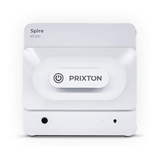 PRIXTON - Window Cleaner Spire BT200 - Elektrischer Fensterputzroboter - Reinigt Brillen mit intelligenten Reinigungsprogrammen - Automatisch mit Fernbedienung über App von PRIXTON
