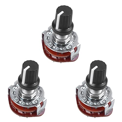 PRIZOM 3 x Elektronische Maschine 4P3T 4 Pole 3 Position 2 Brücke 16 Pin Drehschalter von PRIZOM