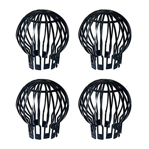 PRIZOM 4x Fallrohr Filter Kunststoff Dachrinnen Ballon Schutz Filter für Die Meisten Haushalt Fallrohre Garten Schutz Abdeckung von PRIZOM