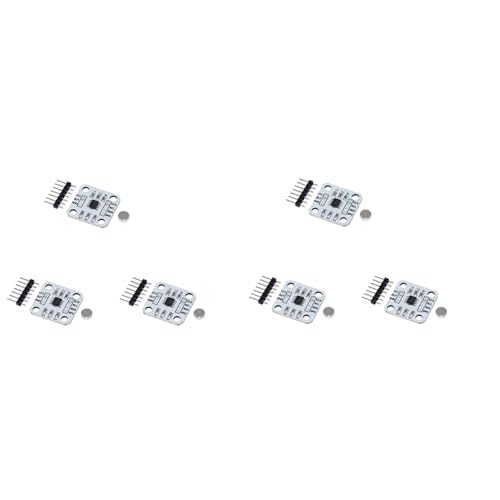PRIZOM AS5600 Encoder, 12 Bits, Präzision, Induktion, magnetisch, Mess-Sensor, Modul, elektronische Komponenten, 6 Stück von PRIZOM