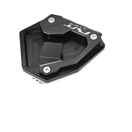 PRIZOM Für Hon┐da NT 1100 NT1100 NT1100 NT 1100 2021 2022 2023 Motorrad Ständer Verlängerungsplatte Fuß Seitenständer Vergrößern Pad Verlängerungspad (Farbe : Schwarz) von PRIZOM