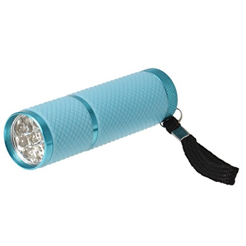 PRIZOM Mini-Trockner-Taschenlampe, für UV-Nagellack, Blau von PRIZOM