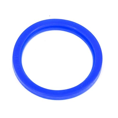 Hardware-Armaturen 19/25/32/38/45/51/63/76/89/102/108mm OD Schweißen Blau Silikon Dichtung Washer Dicht Ring Homebrew Reparatur Repacement Dichtung Washer(19mm) von PRNDKYQZ