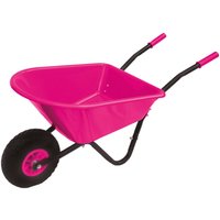 Pro-Bau-Tec Kinderschubkarre Pink mit PP-Mulde 20L mit PU-Rad Pro-Bau-Tec Kinderschubkarre Pink mit PP-Mulde 20L mit PU-Rad von PRO-BAU-TEC