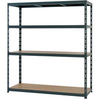 Pro-Bau-Tec Weitspannregal 250kg Tragkraft 160cm breit Pro-Bau-Tec Weitspannregal 250kg Tragkraft 160cm breit von PRO-BAU-TEC