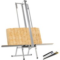 Pro Bauteam - Dämmstoffschneider iso-basic 600 mit Standfuß » Auflage beidseitig » schneidet Glas-, Stein- und Mineralwolle von PRO BAUTEAM