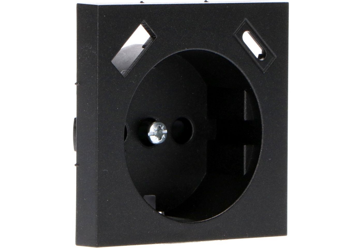 PRO Charge Steckdose 2900143 Steckdoseneinsatz, USB-A und USB-C 55x55mm schwarz matt PRO Charge Steckdose 2900143 Steckdoseneinsatz, USB-A und USB-C 55x55mm schwarz matt von PRO Charge