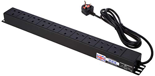 Pro Elec XH10 10-Wege-PPDU, horizontale Rack-Halterung Pro Elec XH10 10-Wege-PPDU, horizontale Rack-Halterung von PRO-ELEC