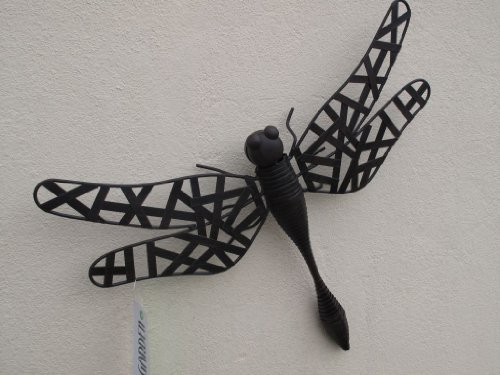 Pro Garden Deko Libelle aus Metall zum aufhängen oder aufstellen von PRO GARDEN