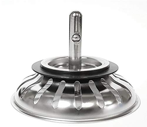 PROKIRA Siebkörbchen Siebkorb wie Blanco Stopfenbedienung (125590) / 3,5 Zoll (Ø 79 mm) / Zapfen (18 Schlitze) ab 1996 von PRO KIRA