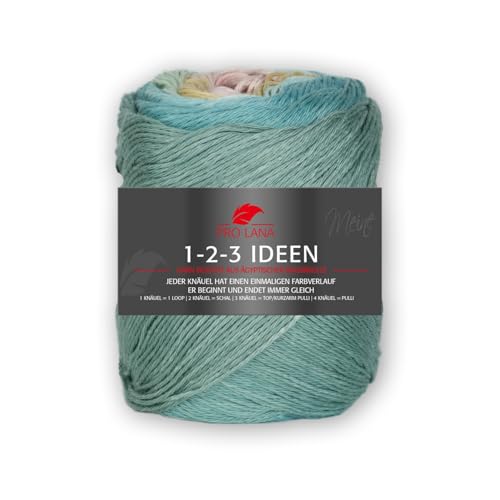Pro Lana 1-2-3 Ideen 19 - mint/rose Pro Lana 1-2-3 Ideen 19 - mint/rose von PRO LANA