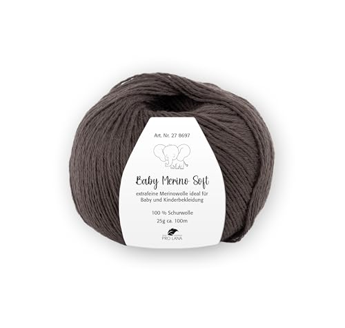 PRO LANA Baby Merino Soft 11 - dunkelbraun von PRO LANA