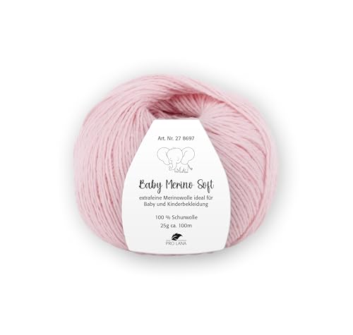 PRO LANA Baby Merino Soft 33 - rosa PRO LANA Baby Merino Soft 33 - rosa von PRO LANA