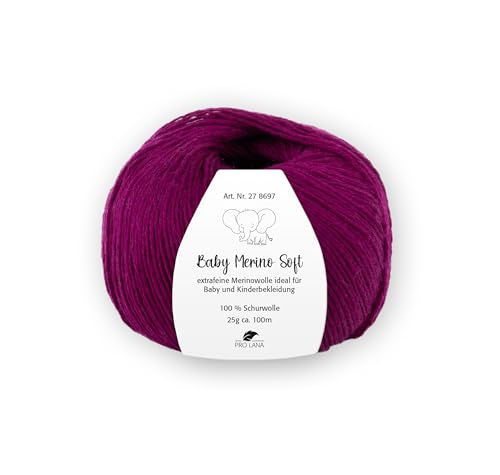 PRO LANA Baby Merino Soft 38 - bordeaux von PRO LANA