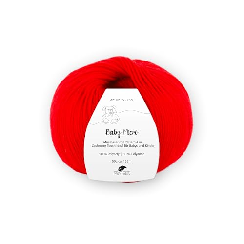 Pro Lana Baby Micro 30 - Rot von PRO LANA