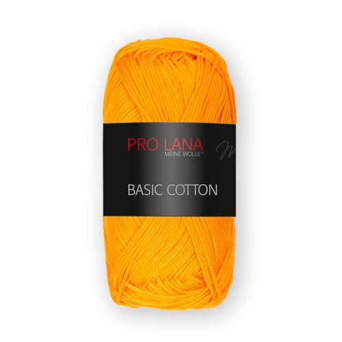 Pro Lana Basic Cotton 50g - Farbwahl (124 - mandarine) Pro Lana Basic Cotton 50g - Farbwahl (124 - mandarine) von PRO LANA