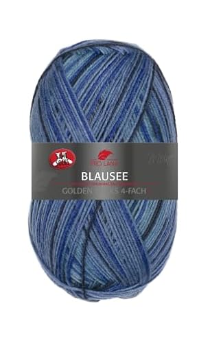 PRO LANA Golden Socks 4-Fach Blausee 36811 PRO LANA Golden Socks 4-Fach Blausee 36811 von PRO LANA