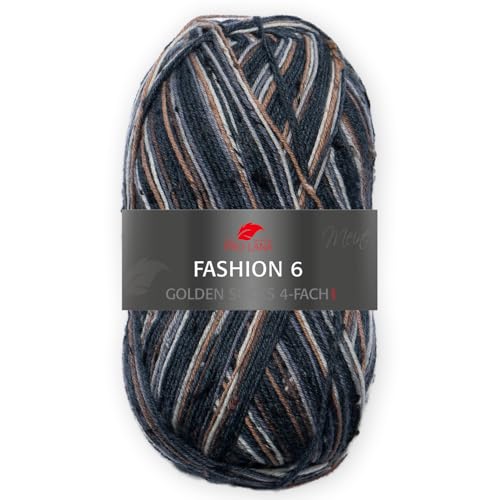 Pro Lana Golden Socks 4-fach Fashion 6 698 - Anthrazit/Grau/Braun/Beige Pro Lana Golden Socks 4-fach Fashion 6 698 - Anthrazit/Grau/Braun/Beige von PRO LANA