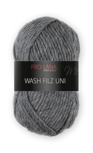 PRO LANA Wash-Filz Uni - Farbe: 195-50 g/ca. 50 m Wolle PRO LANA Wash-Filz Uni - Farbe: 195-50 g/ca. 50 m Wolle von PRO LANA