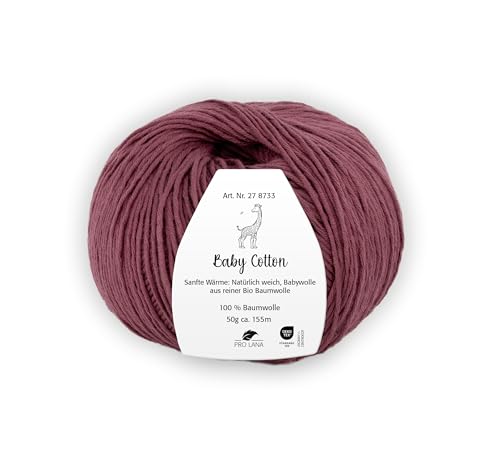 Pro Lana Baby Cotton 49 - burgund von PRO LANA