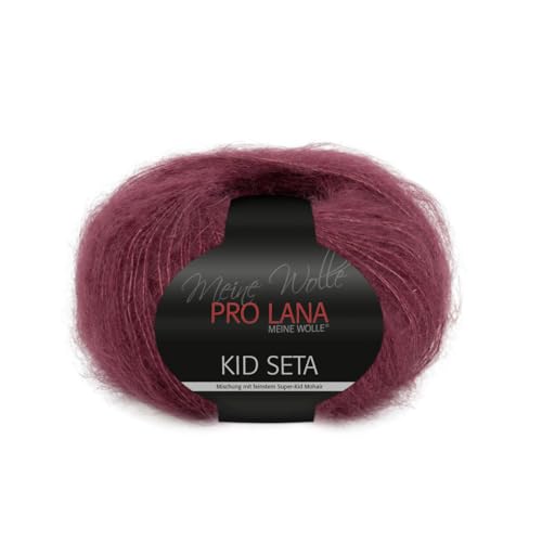 PRO LANA Kid Seta - Farbe: Bordeaux (38) - 25 g/ca. 210 m Wolle PRO LANA Kid Seta - Farbe: Bordeaux (38) - 25 g/ca. 210 m Wolle von PRO LANA