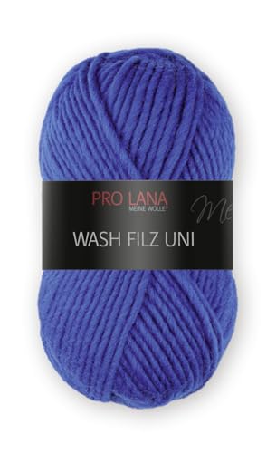 WASH-FILZ - 50g - Farbe: 151, blau (21 Farben erhältlich) von PRO LANA