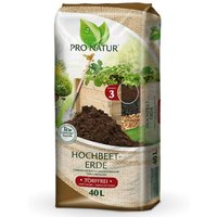 Pro Natur - Hochbeet Erde bio Grünstempel Torffrei, 40 Ltr von PRO NATUR