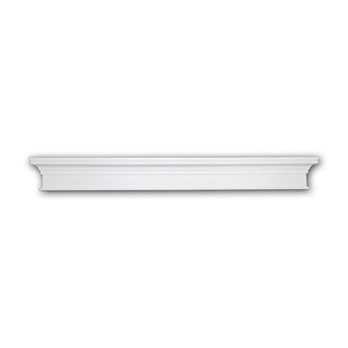 PRO[f]home® - Pediment 163001 Türumrandung Zeitloses Klassisches Design weiß Profhome von PRO[f]home