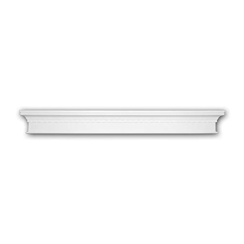 PRO[f]home® - Pediment 163002 Türumrandung Zeitloses Klassisches Design weiß Profhome von PRO[f]home