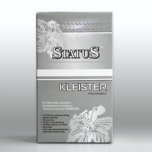 PRO[f]home® - STATUS PROFI Kleister Kleber Tapetenkleister für alle Vliestapeten und überstreichbare Vliesbeläge 250 g für max. 40 qm / 7 Rollen Profhome von PRO[f]home