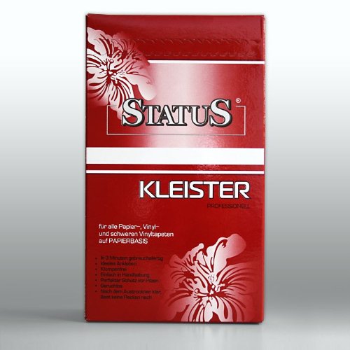 STATUS PROFI Kleister Kleber für schwere und hochwertige Vinyl-Tapeten auf Papierbasis 250 g für ca. 40 qm / 7 Rol von PRO[f]home