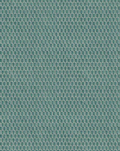 Ton-in-Ton Tapete Profhome DE120038-DI heißgeprägte Vliestapete geprägt mit geometrischen Formen glänzend grün silber 5,33 m2 von PRO[f]home