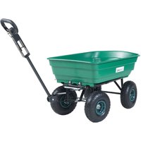 Pro.tec - Bollerwagen Corfinio 111x51 cm max. 250kg Grün/Schwarz [ ] von PRO.TEC