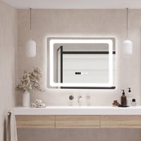 LED-Badspiegel Casoli 60x90cm Silber [ Pro.tec Silber von PRO.TEC