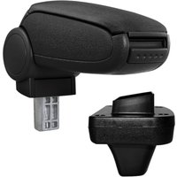 Pro.tec - Mittelarmlehne Opel Astra k mit Staufach Textil Schwarz von PRO.TEC