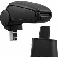 Mittelarmlehne Seat Ibiza 6L mit Staufach Kunstleder Schwarz pro.tec von PRO.TEC