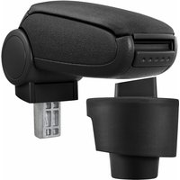 Pro.tec - Mittelarmlehne Seat Ibiza mit Staufach Textil Schwarz von PRO.TEC