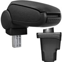 Pro.tec - Mittelarmlehne Seat Leon iii mit Staufach Textil Schwarz von PRO.TEC