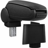 Mittelarmlehne VW Polo V 6R ab 2009 mit Staufach Textil Schwarz pro.tec von PRO.TEC