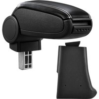 Pro.tec - Mittelarmlehne vw Golf 3 Vento mit Staufach Kunstleder Schwarz mit weißen Nähten von PRO.TEC