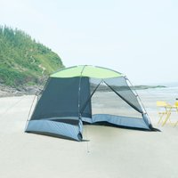 Netzpavillon Beekdaelen 305x305x213cm Grau [ Pro.tec Netzpavillon Beekdaelen 305x305x213cm Grau [ Pro.tec von PRO.TEC
