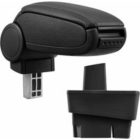 Pro.tec - Mittelarmlehne Ford Focus i mit Staufach Kunstleder Schwarz von PRO.TEC