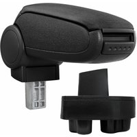 Pro.tec - Mittelarmlehne Opel Corsa c mit Staufach Textil Schwarz von PRO.TEC