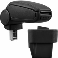 Pro.tec - Mittelarmlehne passend für Opel Astra h mit Staufach Kunstleder Schwarz von PRO.TEC