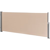 Pro.tec - Seitenmarkise Mulhacén 140x300 cm Sandfarben Sichtschutz von PRO.TEC