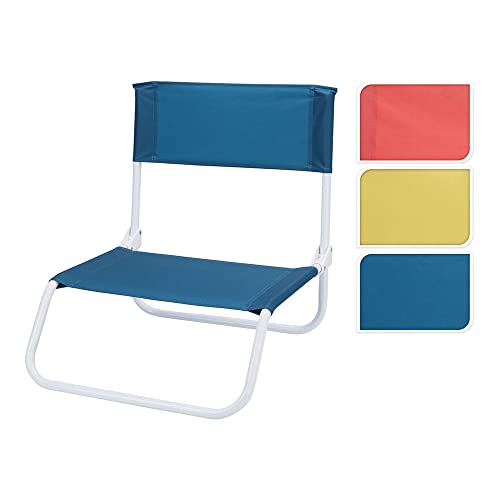 SILLA DE PLAYA METALICA PLEGABLE 45x50x45cm COLORES SURTIDOS von PROBEACH