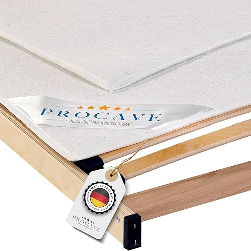 PROCAVE | Hochwertiger Filzschoner für Lattenrost | Schützende Matratzenunterlage 120x200 cm | atmungsaktiver Matratzenschoner aus Nadelfilz | Made in Germany von PROCAVE