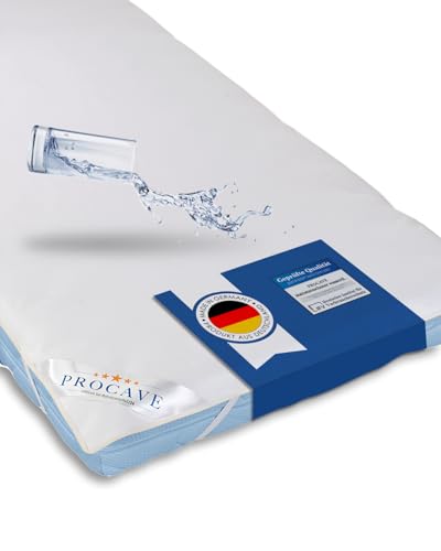 PROCAVE Matratzenschoner wasserdicht - Matratzenbezug - Inkontinenzunterlage - atmungsaktive Matratzenauflage - Matratzenschutz mit Anti-Milben Schutz - Made in Germany - 70 x 140 cm PROCAVE Matratzenschoner wasserdicht - Matratzenbezug - Inkontinenzunterlage - atmungsaktive Matratzenauflage - Matratzenschutz mit Anti-Milben Schutz - Made in Germany - 70 x 140 cm von PROCAVE