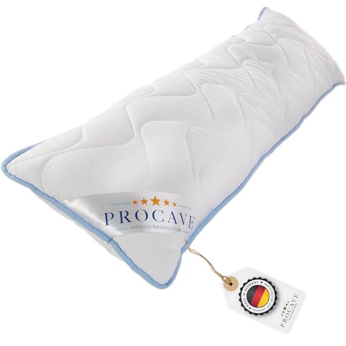 PROCAVE Seitenschläferkissen Top Cool - Kissen lang - atmungsaktives Schlafkissen - Kissen für Seitenschläfer - Body Pillow waschbar - Komfortkissen gegen Rückenschmerzen - Made in Germany - 40x200cm PROCAVE Seitenschläferkissen Top Cool - Kissen lang - atmungsaktives Schlafkissen - Kissen für Seitenschläfer - Body Pillow waschbar - Komfortkissen gegen Rückenschmerzen - Made in Germany - 40x200cm von PROCAVE