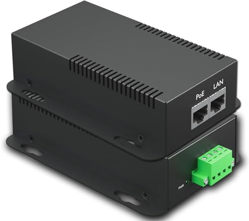 PROCET Gigabit PoE Splitter Adapter 12V/5.95A 71.4W 802.3BT PoE Network and Electric Ethernet Splitter für Nicht-PoE High Power Basisstationen, ADSL Modem, Netzwerkkameras, PT-PD208GBH-12 PROCET Gigabit PoE Splitter Adapter 12V/5.95A 71.4W 802.3BT PoE Network and Electric Ethernet Splitter für Nicht-PoE High Power Basisstationen, ADSL Modem, Netzwerkkameras, PT-PD208GBH-12 von PROCET PoE System